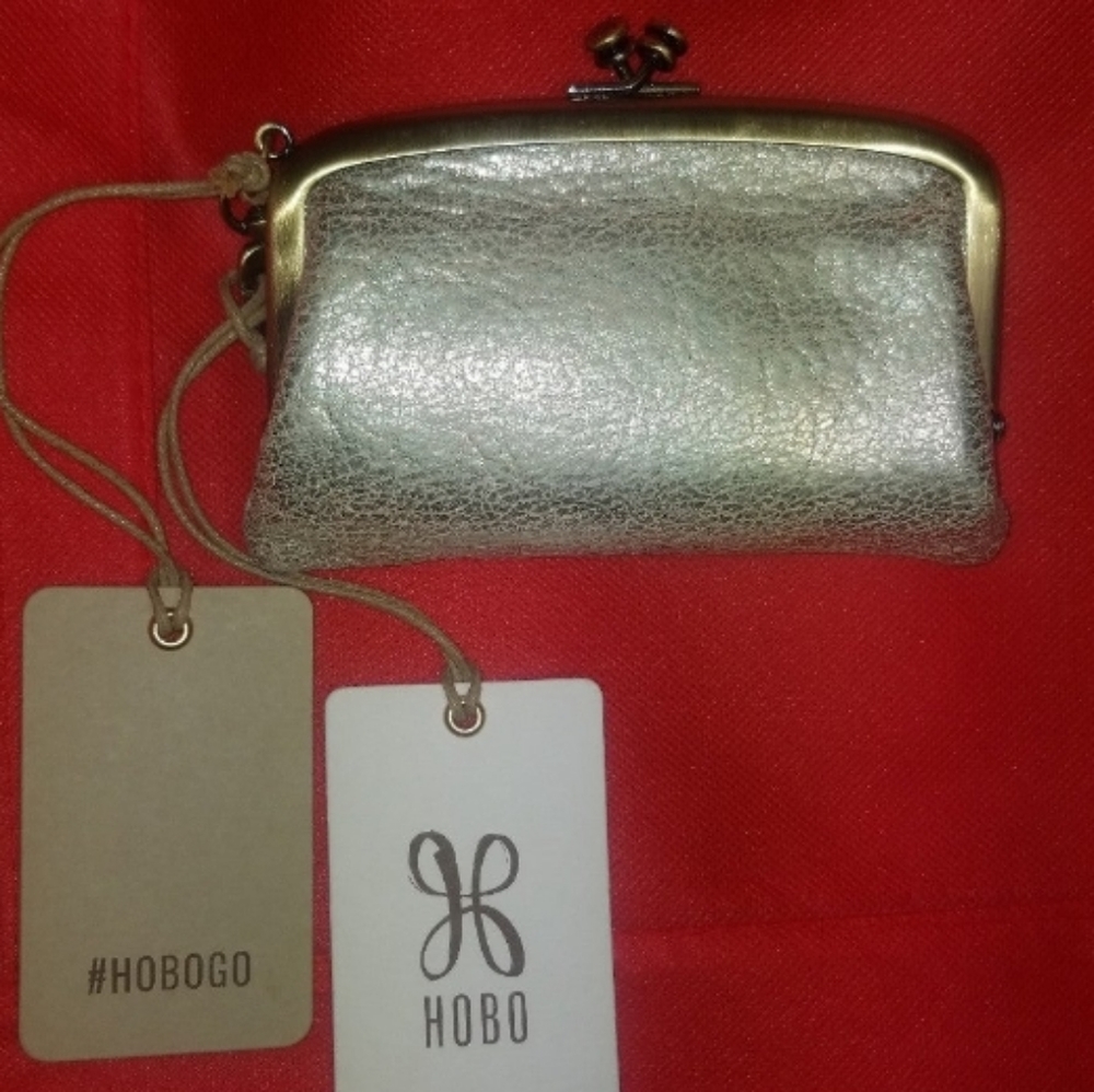 NWT Hobo leather coin purse